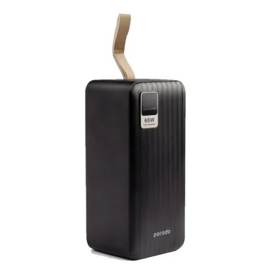 Porodo Compact Power Bank 50000mAh PD 65W - Black